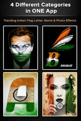 India Flag Photo DP Letter Art android App screenshot 20